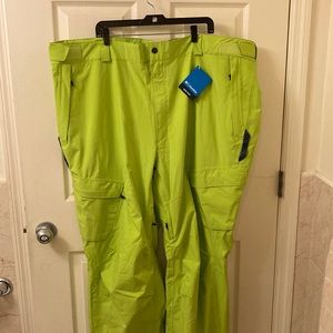 Men’s 4X NWT. Ski pants Columbia Omni Tech